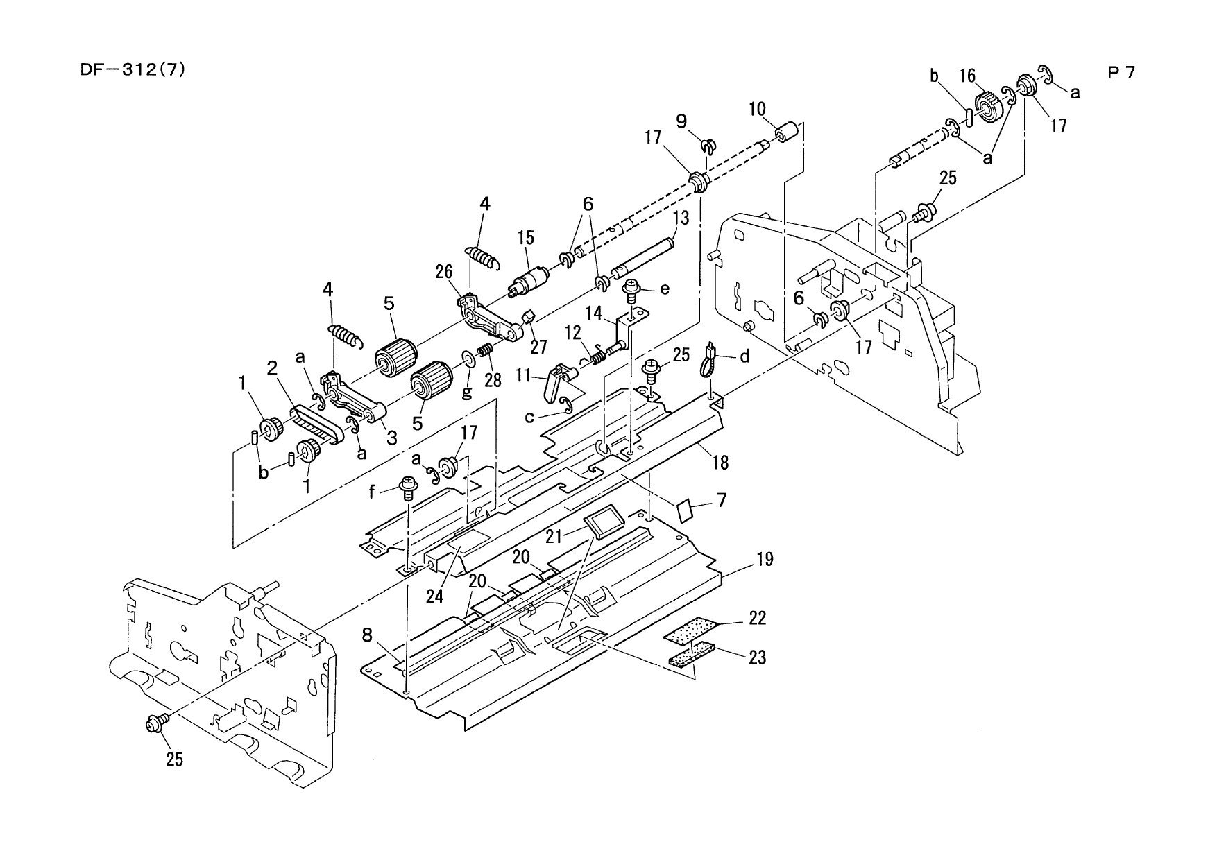 Konica-Minolta Options DF-312 Parts Manual-6